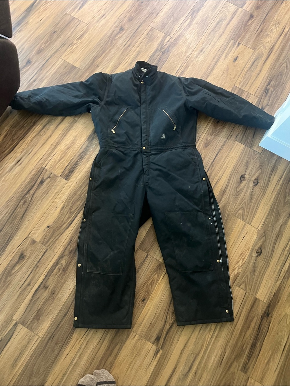 Carhartt Black Women's Insulated Coverall Jumpsuit
